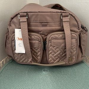 Lug Jumper Tote in Sand Taupe